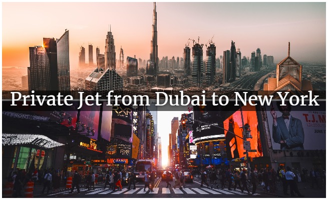 private jet from dubai to new york