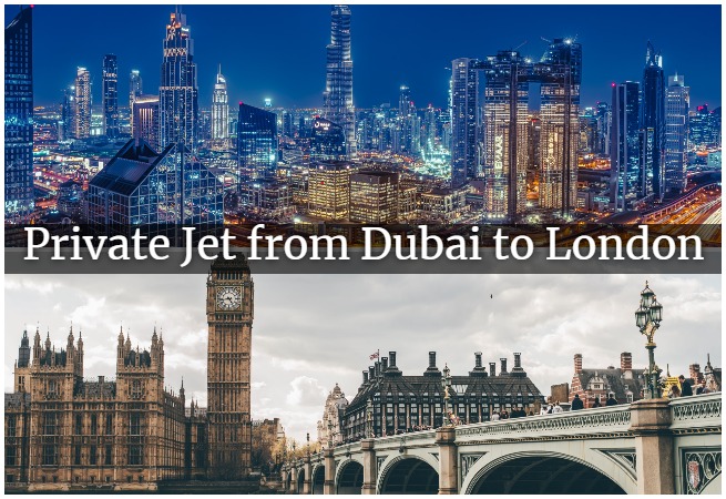 private jet from dubai to london